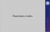 Funciones reales - UGRfjperez/textos/02_Funciones_reales_show.pdf · Funciones elementales La mayoría de las funciones que vamos a usar en este curso pertenecen a la clase de las