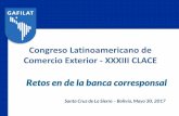 Congreso Latinoamericano de Comercio Exterior/2 XXXIIICLACEfelaban.s3-website-us-west-2.amazonaws.com/... · Comercio Exterior/2 XXXIIICLACE Santa Cruz de La Sierra – Bolivia, Mayo