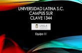 Universidad Latina S.c. - Conexiones DGIREconexiones.dgire.unam.mx/wp-content/uploads/2017/... · Coevaluación entre equipos de las exposiciones de la información recabada del país