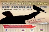 Altanería (TROREAL), PEQUEÑAS AVES Y BAJO VUELO A PLUMA.gestiondecotos.com/wp-content/uploads/2015/02/PROGRAMA... · Llega la cita del año de la cetrería, El Trofeo de Reyes de