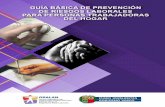 GUÍA BÁSICA DE - Osalan · 2020-02-13 · C/Islas Canarias, 69 - 48015 Bilbao (Bizkaia) Depósito Legal: BI-1025/2019. Guía Básica de Prevención de Riesgos Laborales para las