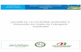 Jornada De La Movilidad Sostenible Y Promoción De Modos De ...transitobucaramanga.gov.co/files/2018/direccion/... · Jornada de la Movilidad Sostenible Septiembre 28 2018 Septiembre