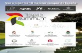 Calendario Top10Summum2019 - Summum Golf – Golf & Travel€¦ · La Zapateira, La Coruña 24 de agosto Real Sociedad de Golf de Neguri Getxo, Bizkaia Del 7 al 10 de noviembre La