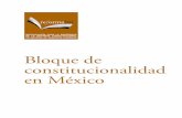Bloque de constitucionalidad en México · bloque de constitucionalidad, habría que valorar que en la visión tradicional, imperante en la etapa moderna de construcción y percepción
