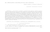 El proceso legislativo en Italia - Dialnet · EL PROCESO LEGISLATIVO EN ITALIA ENZO CHELI y PAOLO CARETT1 Traducción: JOSÉ-EUGENIO SORIANO SUMARIO: 1. EVOLUCIÓN HISTÓRICA: 1.1