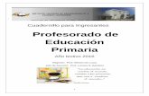 Profesorado de Educación Primaria · 2015-12-30 · 1 Cuadernillo para Ingresantes Profesorado de Educación Primaria Año lectivo 2016 Regente: Prof. Miriam De Lucia Jefe de Sección: