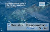 DeustoBarómetro Social IX Informe de resultadosbarometrosocial.deusto.es/wp-content/uploads/2013... · Los problemas relacionados con el euskera 6,9 El conflicto político en Cataluña
