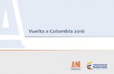 Vuelta a Colombia 2016 - ANI · 2020-02-22 · •La tercera etapa de la Vuelta a Colombia finalizó su recorrido en la Alcaldía de Montería, allí profesionales de la Concesión
