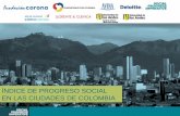 ÍNDICE DE PROGRESO SOCIAL EN LAS CIUDADES …proyectos.andi.com.co/Gerencia Arquitectura Social...Medellín en Abril de 2014, la Red de Progreso Social Colombia se constituyó con