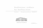 Informe sobre la Inflación - TMyPF-UNAM...acorde con lo que se anticipó en el Informe sobre la Inflación correspondiente a abril-junio. Así, la variabilidad que exhibió la inflación