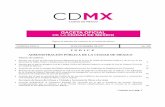 Í N D I C E ADMINISTRACIÓN PÚBLICA DE LA CIUDAD DE MÉXICOdata.metrobus.cdmx.gob.mx/transparencia/documentos/art14/... · 2018-02-08 · Órgano de Difusión del Gobierno de la
