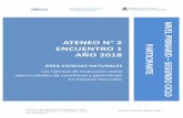 ATENEO n° 2 ENCUENTRO 1 Año 2018nuestraescuela.educacion.gov.ar/wp-content/uploads/2018/... · 2018-05-11 · Propuesta de trabajo Primer momento Punto de partida 50 minutos Actividad