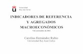 INDICADORES DE REFERENCIA Y AGREGADOS …prensaeconomica.weebly.com/uploads/1/3/7/5/1375725/... · - Variables macroeconómicas fundamentales - Tipos de interés de referencia ...
