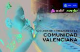 NúcleoS de Cercanías de LA COMUNIDAD ... - Valencia Plaza...Valencia Sant Isidre - Xirivella l’Alter Ramal >30 años 5 4 4--C5 Sagunt Valencia Nord - Sagunt - Caudiel Valencia