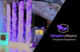 Dossier Proyectos singulares 2017 V2 - Terapia Urbana...Jardines verticales exterior en Plaza de Armas (España - Sevilla) Jardines verticales en salidas de emergencia en plaza pública.