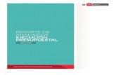 REPORTE DE ANÁLISIS DE EJECUCIÓN …El presente reporte, como herramienta de seguimiento, hace una revisión rápida acerca de la ejecución presupuestal para los distintos niveles