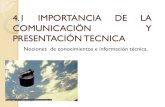 4.1 IMPORTANCIA DE LA M COMUNICACIÖN Y PRESENTACIÓN … · La comunicación por medio del diseño y la representación grafica en la informática En informática los diagramas son