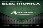CATALOGO 2020 ELECTRONICAELECTRONICAmacars.com.ar/descargas/2020-04/ELECTRO-04.pdfControl de volumen ajustable Potencia máxima: 30 Watts 2 Funciones de audio: Modos de voz y alarma