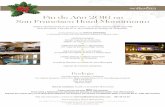 Fin de Año 2016 en San Francisco Hotel Monumentos Fin de Año 2016 ES.pdf · 2016-10-03 · Precio Cena y Habitación con Desayuno por persona en habitación doble: 167€ (IVA