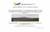 INFORME DE VIABILIDAD€¦ · informe de viabilidad de la fiscalizacion y construccion para la rehabilitaciÓn, rectificaciÓn y mejoramiento de la carretera ambato – guaranda de