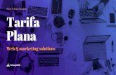 Propuesta Tarifa Plana / WEB & MARKETING Tarifa Plana _ WEB and MARKE… · Propuesta Tarifa Plana / WEB & MARKETING Author: Pablo Keywords: DADyGZM-XiY,BADl1MaUtOQ Created Date: