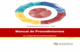 Manual de Procedimientossanmartintexmelucan.gob.mx/transparencia/alterno... · Fecha de elaboración: Enero 2015 Número de Revisión: 01 2 ADMINISTRACIÓN 2014 – 2018 Manual de