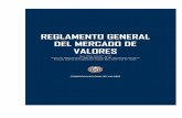 REGLAMENTO GENERAL DEL MERCADO DE VALORES · REGLAMENTO GENERAL DEL MERCADO DE VALORES Res. CNV CG N° 6/19 Acta de Directorio Nº 097 de fecha 13 de diciembre de 2019 Incluye última