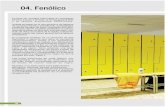 04. Fenólico - PRISMACRESCENTE...04. Fenólico La línea de muebles fabricados en compacto fenólico incluye 2 familias: la familia general FEN y la familia económica PERFILADA.