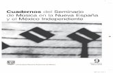 Cuadernos del Seminario de Música en la Nueva España y el ...musicat.unam.mx/wp-content/uploads/2019/10/C9-3.pdf · Seminario de Música en la Nueva España y el México Independiente,