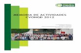 MEMORIA DE ACTIVIDADES - cvongd.org · También, más que nunca, nos hemos movilizado en contra de las políticas de la Generalitat Valenciana, participando de procesos en red con