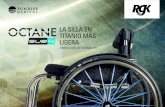 LA SILLA EN TITANIO MÁS LIGERA - Ortopedia Ortoweb · 2019-04-16 · La Octane Sub4 eleva el concepto de silla de ruedas ligera a un nuevo nivel de rendimiento e ingeniería. Y es