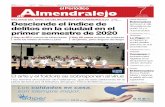 3 Desciende el índice de delitos en la ciudad en el primer … · 2 VIERNES 7 DE AGOSTO DEL 2020 Agenda el Periódico de Almendralejo Almendralejo-Badajoz Lunes a jueves 08.15 09.25