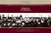 El Instituto Nacional de Estudios Históricos de las ...constitucion1917.gob.mx/recursos/Libros/Memoriasytestimonios.pdf · Diputado Federal Senador de la República Poder Judicial