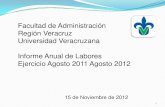 Presentación de PowerPoint - Universidad Veracruzana · Periodo agosto-enero 2012 Becas escolares. PE LA 7 PE LAT 3 Periodo febrero-julio 2012 Becas escolares. PE LA 5 PE LAT 3 11