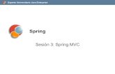 Presentación de PowerPoint€¦ · Ciencia de la Computación e IA Spring MVC Configuración básica • En el web.xml ... Validación de datos • Si hay errores de conversión