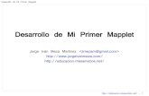 Desarrollo de Mi Primer Mapplet - blog.jorgeivanmeza.comblog.jorgeivanmeza.com/wp-content/uploads/2008/07/... · Desarrollo de Mi Primer Mapplet - 1 Desarrollo de Mi Primer Mapplet