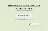 PROYECTO FUNDEO 2016-2017 · (Tipo de am io 50 Mt= 1 € ) Ayuda soliitada a FundEO: 4.000 € NB: Queremos agradecer su disponibilidad e interés por las necesidades de nuestra realidad.