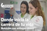 Donde inicia la carrera de tu vida - Universidad Xochicalco · 1er. semestre • Introducción a la Nutrición · Morfología Humana · Salud Pública y Comunidad ... Gobierno del