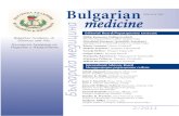 Bulgarian medicine Българска медицинаbasa.bg/en/images/files/Bulgarian_Medicine_Journal... · Psychological Influences Under Stress – Strategy for Prevention and