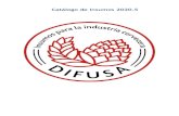 Catálogo de Insumos 2020 - DIFUSA · Catálogo de insumos 2020.5 – enero 2020 3 1. Granos y Maltas 1.1 Patagonia Malt Costales 25 kg Proveedor Código de producto Nombre Lovibond
