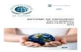 INFORME DE PROGRESO - Málagamascerca.malaga.eu/opencms/export/sites/mascerca/... · INFORME DE PROGRESO PACTO MUNDIAL MAS CERCA SAM 1. PERFIL DE LA EMPRESA Año de adhesión al Pacto