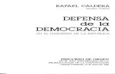 DEMOCRACIA · 2017-09-28 · Leoni, Ambrosio Oropeza, Martín Pérez Guevara, Gustavo Ma-chado y Elbano Provenzali Heredia, quienes nos precedieron en el viaje hacia la eternidad.