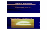 ER2-2008.PPT [Modo de compatibilidad]fa1lolur/Docureno/Pres-Tema-2.pdf · 15/10/2008 2 TEMA 2. RADIACIÓN SOLAR •El Sol y la Tierra. •Radiación y espectro electromagnético.Ley