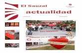 Revista Digital febrero 2013 Ayuntamiento de El Sauzal · el desarrollo de una serie de actividades promovidas por el Departamento de Educación Física, que coordina Raúl Fer-nández,