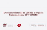 Encuesta Nacional de Calidad e Impacto Gubernamental 2017 … · 2019-04-24 · Jalisco 2015 y 2017 2015 2017 Fuente: Elaborado por el IIEG con base en INEGI en la Encuesta Nacional