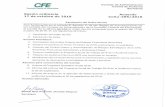 Portal CFE...Tercero. Designó al Contador Público Horacio Trujillo Robles como Titular de la Auditoría Interna en la EPS CFE Transmisión. Cuarto. Instruyó al Auditor Interno de