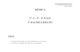 MÚSICA 1º- 2 - 3º - 4º E.S.O 1º BACHILLERATOies-carmenburgosdesegui.centros.castillalamancha.es/... · - Técnica instrumental elemental de flauta dulce soprano. Ejecución desde