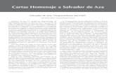 Cartas Homenaje a Salvador de Aza - SECVboletines.secv.es/upload/2011120582616.2011506not.pdf · denominado Programa de Actuación Científica que dependía de la Vicepresidencia
