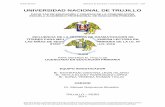 UNIVERSIDAD NACIONAL DE TRUJILLO · Técnica de Grados y Títulos, presentamos a vuestro elevado criterio, mi informe de tesis titulado INFLUENCIA DE LA TÉCNICA DE DRAMATIZACIÓN