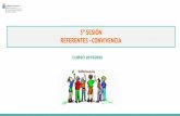 3ª SESIÓN REFERENTES - CONVIVENCIA · Favorecer un clima de convivencia positiva en los centros educativos a través de la dinamización de grupos de trabajo cooperativos para el
